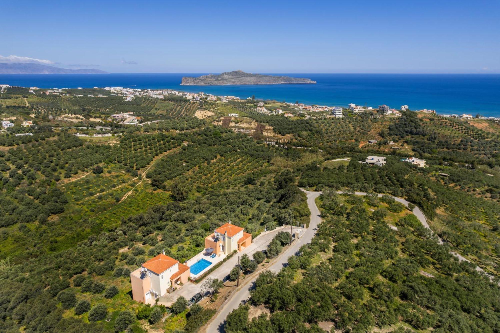 Olive Tree Hillside Apartment Stalós Екстериор снимка